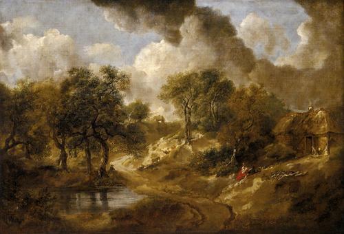 Thomas Gainsborough Landscape in Suffolk oil painting picture